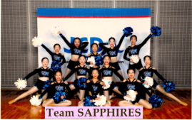 SAPPHIRES　チアダンス大会クラス